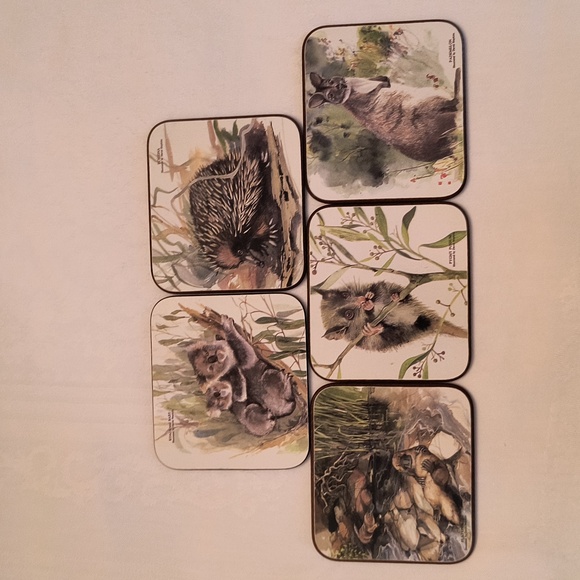 Australia Animal Coaster Set - Picture 8 of 16
